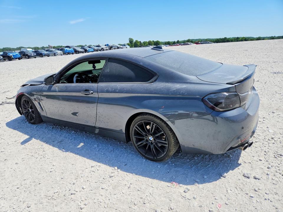 2018 BMW 4er VIN WBA4W5C5XJAA72954 COPART salvage auction — FRONT END, In - Certificate Of Title, sold $3,150 on 2026-07-09 (photo 2)