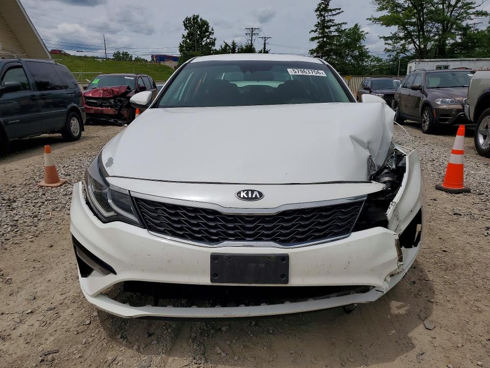 2019 Kia Optima VIN 5XXGT4L33KG331725 COPART salvage auction — FRONT END, Oh - Cert Of Title-Salvage, sold $1,150 on 2026-07-22 (photo 5)