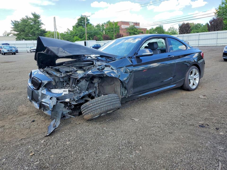 2015 BMW VIN WBA1F7C58FV367160 COPART salvage auction — FRONT END, Ct - Cert Of Title-Salvage, sold $475 on 2026-07-28 (photo 1)