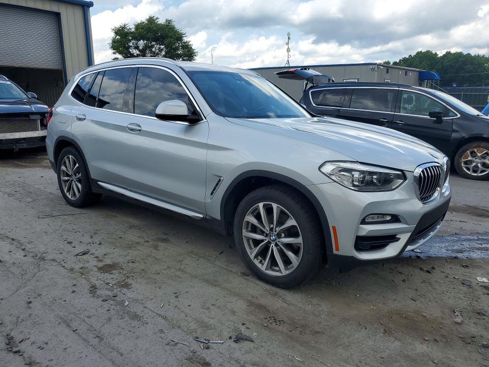 2019 BMW X3 VIN 5UXTR9C55KLE13551 COPART salvage auction — UNDERCARRIAGE, Pa - Certificate Of Salvage, sold $10,400 on 2026-07-29 (photo 4)