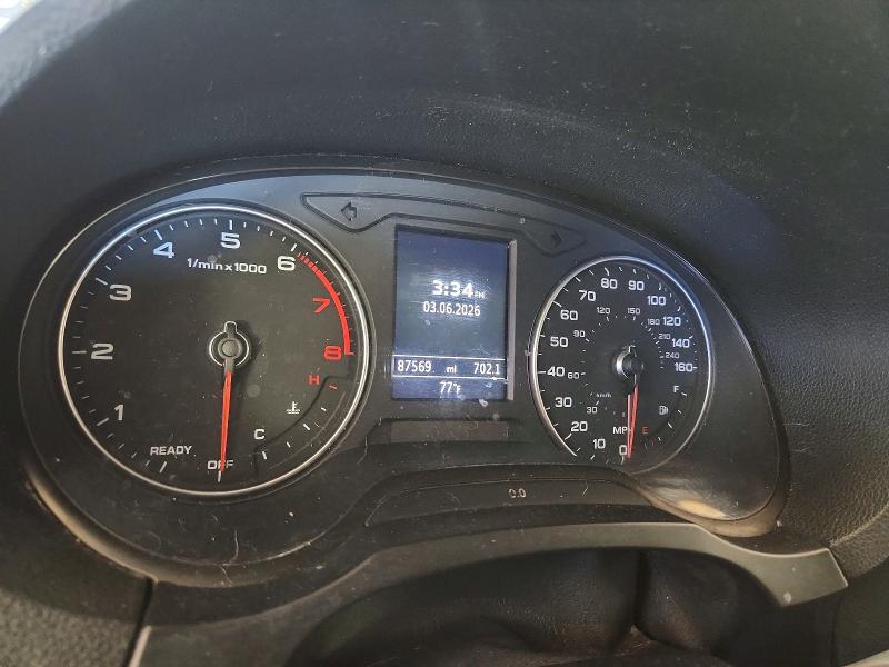 2017 Audi A3 VIN WAUB8GFF9H1012639 COPART salvage auction — NORMAL WEAR, Wv - Certificate Of Title (P), sold $3,450 on 2026-07-06 (photo 9)