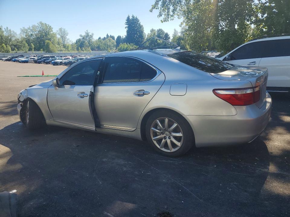 2009 Lexus Ls 460 VIN JTHBL46F195090681 COPART salvage auction — ROLLOVER, Or - Salvage Title Certificate, sold $825 on 2026-07-22 (photo 2)