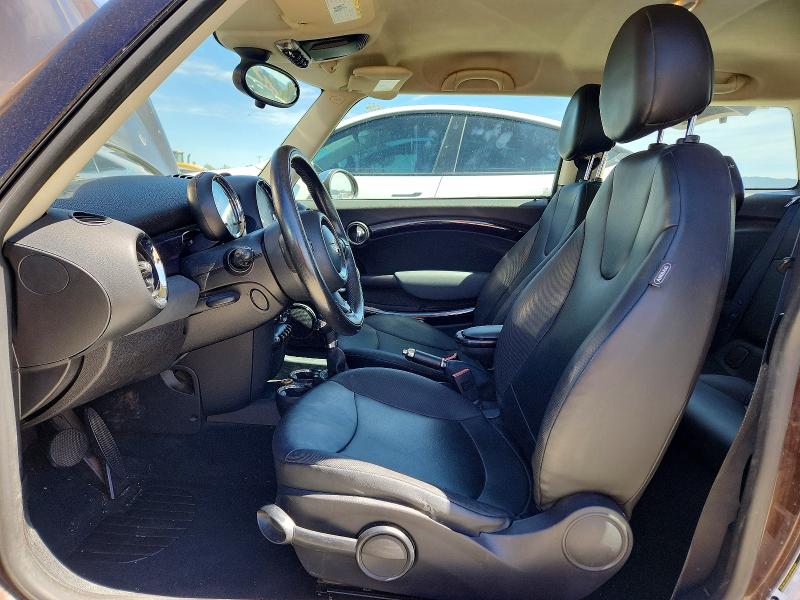 2011 Mini Cooper VIN WMWSU3C51BT091946 COPART salvage auction — FRONT END, CA - SALVAGE CERTIFICATE, sold $525 on 2026-07-28 (photo 7)