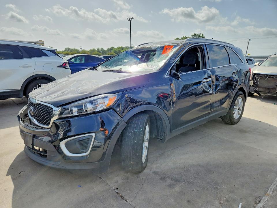 2017 Kia Sorento VIN 5XYPG4A3XHG220617 COPART salvage auction — FRONT END, Tx - Salvage Vehicle Title, sold $850 on 2026-07-30 (photo 1)
