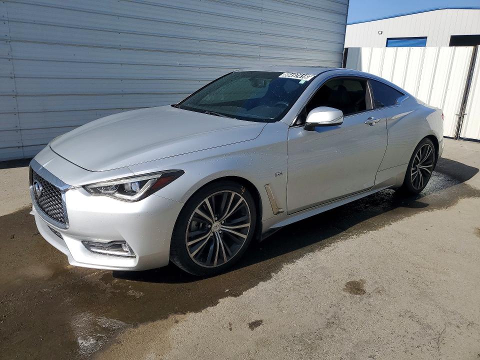 2017 Infiniti Q60 VIN JN1EV7EK1HM363778 COPART salvage auction — MINOR DENT/SCRATCHES, Ca - Certificate Of Title, sold $10,300 on 2026-07-14 (photo 1)