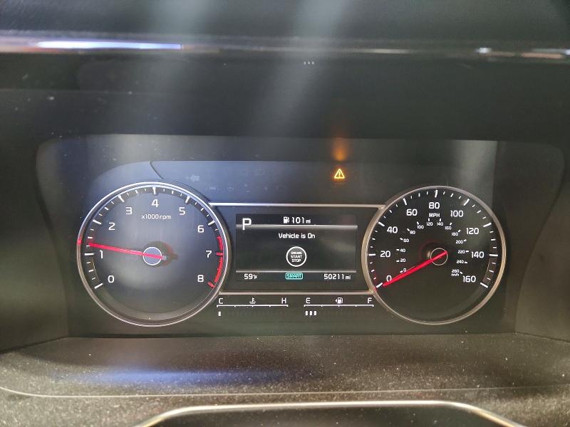 2021 Kia Sorento VIN 5XYRLDLC9MG050570 COPART salvage auction — FRONT END, Ny - Mv-907A Salvage Certificate, sold $8,200 on 2026-07-06 (photo 9)