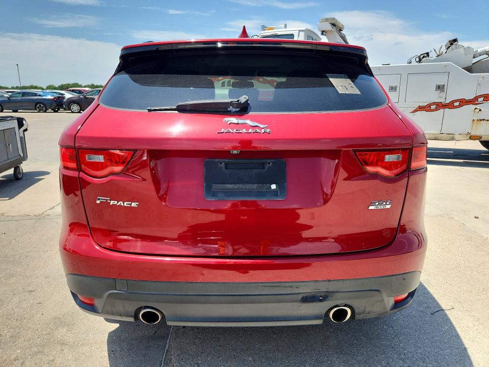 2017 Jaguar F-pace VIN SADCJ2BV7HA886911 COPART salvage auction — MINOR DENT/SCRATCHES, MT - CERTIFICATE OF TITLE, sold $2,200 on 2026-07-27 (photo 6)