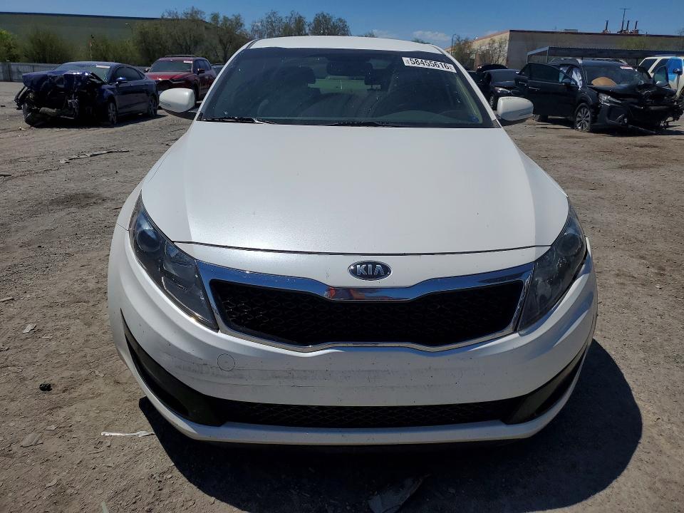 2013 Kia VIN KNAGM4A75D5440226 COPART salvage auction — FRONT END, Nv - Salvage Title, sold $1,350 on 2026-07-28 (photo 5)