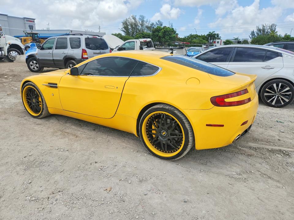 2007 Aston martin V8 vantage VIN SCFBB03B47GC04466 COPART salvage auction — WATER/FLOOD, Fl - Cert Of Title-Flood & Rebuilt, sold $13,800 on 2026-07-17 (photo 2)