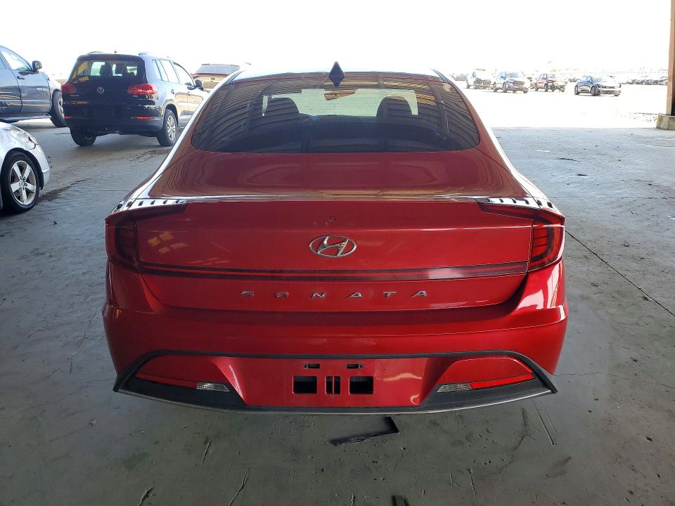 2021 Hyundai Sonata VIN 5NPEG4JA0MH079517 COPART salvage auction — FRONT END, Ca - Salvage Certificate, sold $3,100 on 2026-07-13 (photo 6)