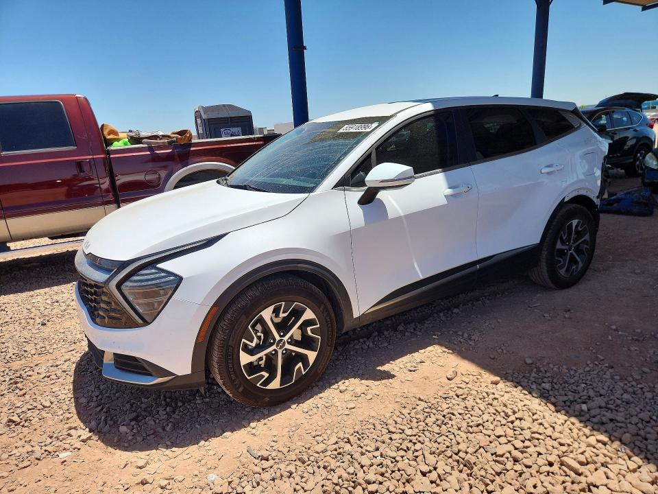 2024 Kia Sportage VIN 5XYK33DF0RG222867 COPART salvage auction — REAR END, Az - Cert Of Title - Salvage, sold $1,450 on 2026-07-30 (photo 1)