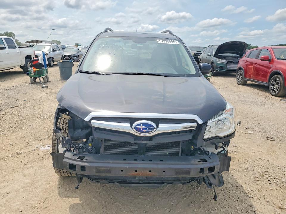 2015 Subaru Forester VIN JF2SJAWCXFH493856 COPART salvage auction — FRONT END, Ks - Cert Of Title-Salvage, sold $1,000 on 2026-07-16 (photo 5)