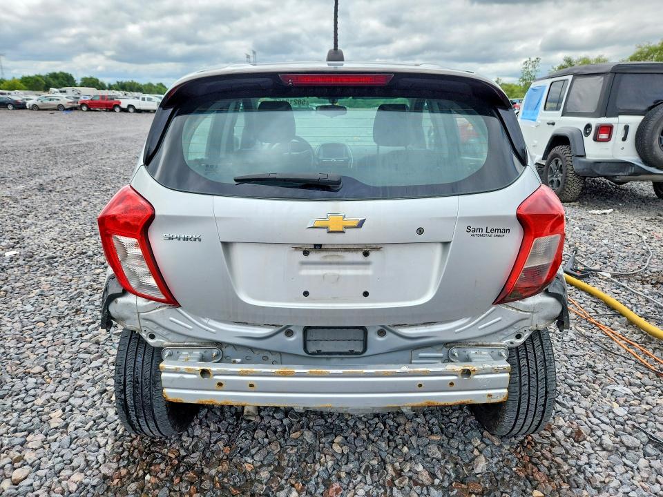 2017 Chevrolet VIN KL8CB6SA6HC772201 COPART salvage auction — REAR END, Il - Salvage Certificate, sold $1,100 on 2026-07-27 (photo 6)