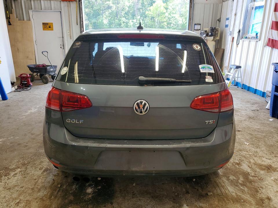 2015 Volkswagen Golf VIN 3VW817AU1FM025714 COPART salvage auction — MINOR DENT/SCRATCHES, Me - Certificate Of Title, sold $675 on 2026-07-30 (photo 6)