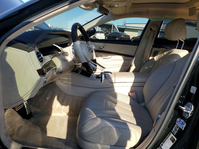 2019 Mercedes-benz S class VIN WDDUG8DB8KA426092 COPART salvage auction — REAR END, CA - SALVAGE CERTIFICATE, sold $8,600 on 2026-07-30 (photo 7)