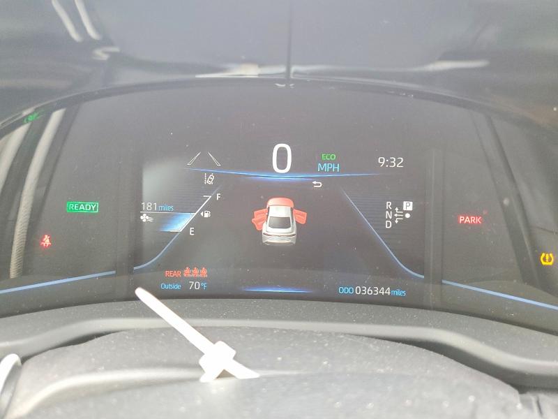 2021 Toyota Mirai VIN JTDAAAAA2MA000645 COPART salvage auction — SIDE, CA - SALVAGE CERTIFICATE, sold $50 on 2026-07-22 (photo 9)