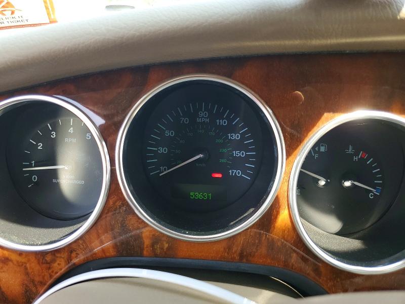 2004 Jaguar Xkr VIN SAJDA42B043A39314 COPART salvage auction — FRONT END, Nj - Cert Of Title-Salvage, sold $2,800 on 2026-07-21 (photo 9)