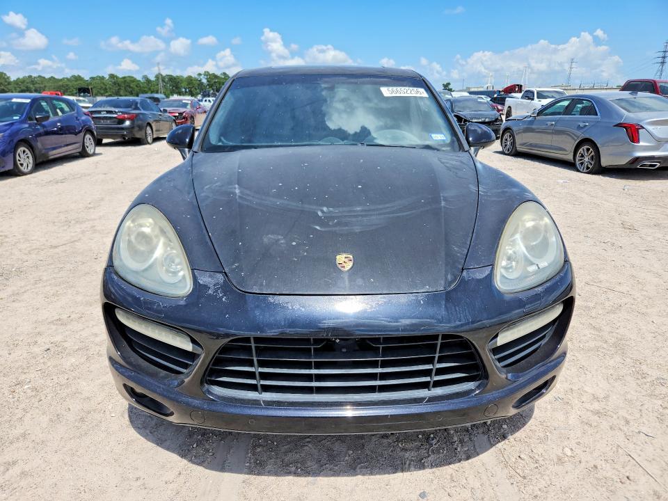 2011 Porsche Cayenne VIN WP1AC2A26BLA85286 COPART salvage auction — WATER/FLOOD, TX - SALVAGE TITLE-FLOOD DAMAGE, sold $1,850 on 2026-07-07 (photo 5)