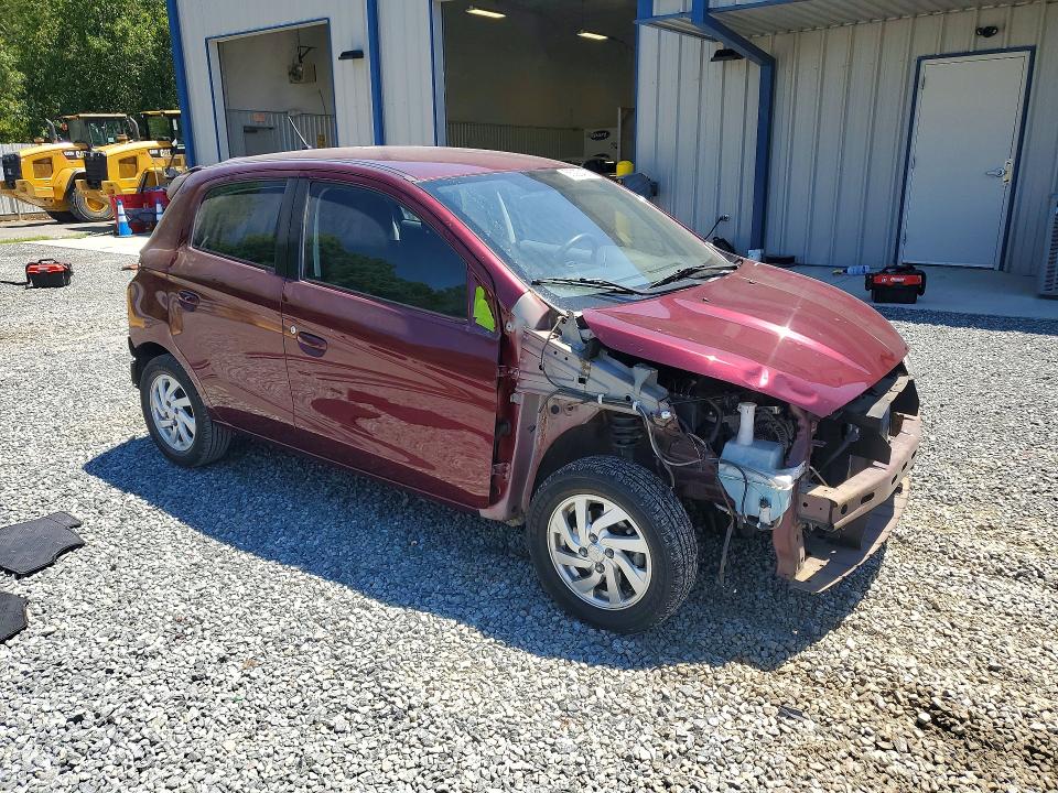 2018 Mitsubishi Mirage VIN ML32A4HJ6JH008393 COPART salvage auction — FRONT END, NC - SALVAGE CERTIFICATE OF TITLE, sold $250 on 2026-07-30 (photo 4)