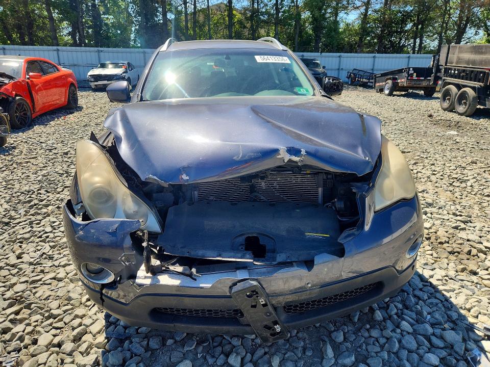 2010 Infiniti Ex35 VIN JN1AJ0HR5AM755484 COPART salvage auction — FRONT END, NJ - CERT OF TITLE-SALVAGE, sold $500 on 2026-07-27 (photo 5)