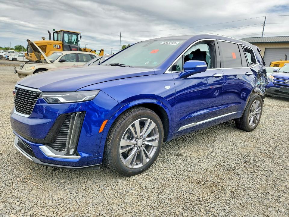 2025 Cadillac Xt6 VIN 1GYKPDRS9SZ119433 COPART salvage auction — ROLLOVER, Or - Salvage Title Certificate, sold $250 on 2026-07-21 (photo 1)