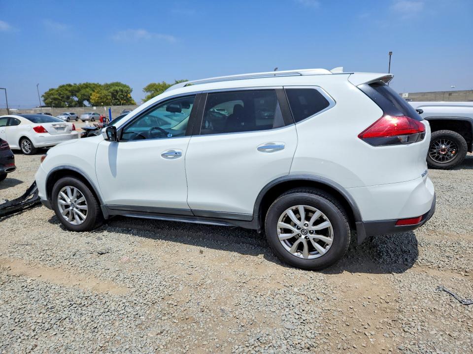 2017 Nissan Rogue VIN KNMAT2MT4HP591609 COPART salvage auction — SIDE, CA - SALVAGE CERTIFICATE, sold $150 on 2026-07-21 (photo 2)