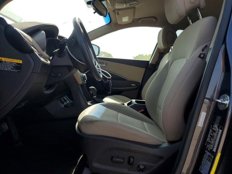 2018 Hyundai Santa fe VIN 5XYZU3LB9JG520767 COPART salvage auction — FRONT END, Tn - Salvage Certificate, sold $4,000 on 2026-07-08 (photo 7)