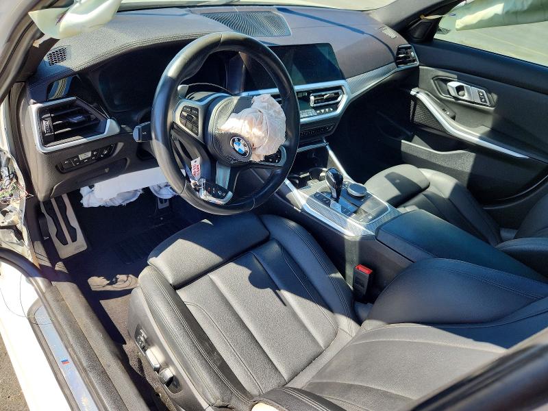 2019 BMW 3er VIN WBA5R1C54KAK06621 COPART salvage auction — SIDE, Salvage Title, sold $5,300 on 2026-07-30 (photo 8)