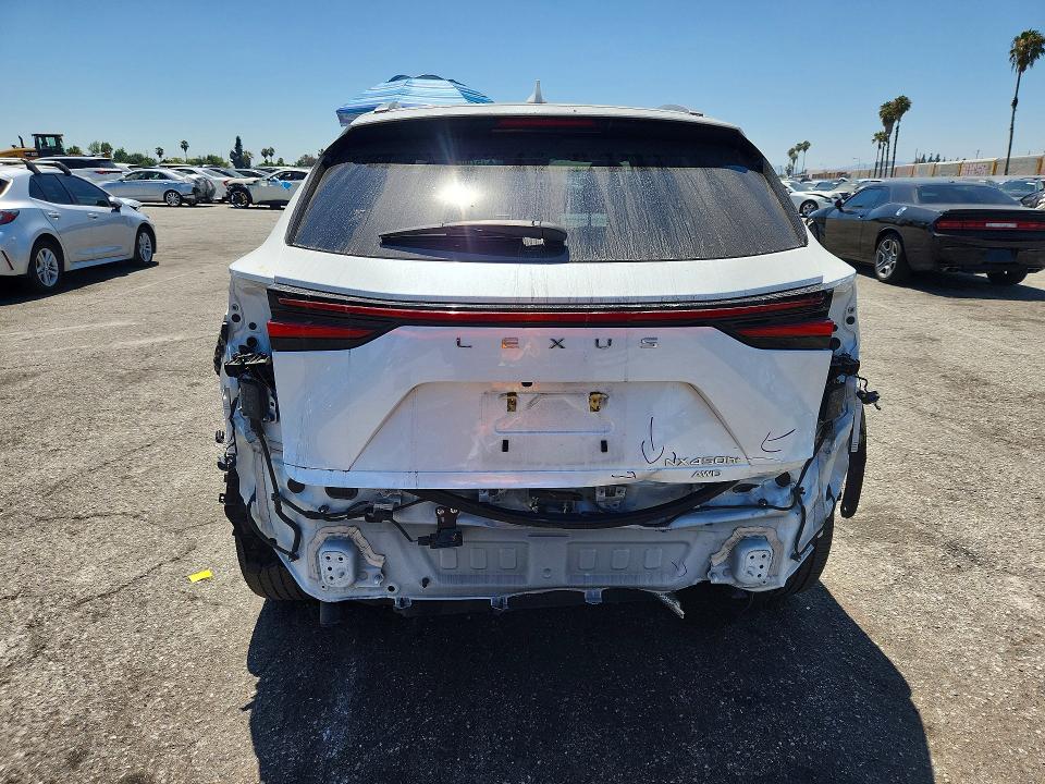 2024 Lexus Nx 450h VIN JTJHKCFZ3R2029835 COPART salvage auction — REAR END, Ca - Salvage Certificate, sold $24,100 on 2026-07-14 (photo 6)