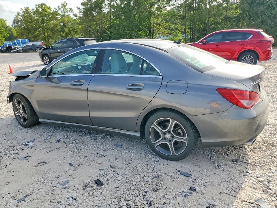 2014 Mercedes-benz Cla-klasse VIN WDDSJ4EB4EN145064 COPART salvage auction — FRONT END, TX - SALVAGE VEHICLE TITLE, sold $700 on 2026-08-14 (photo 2)