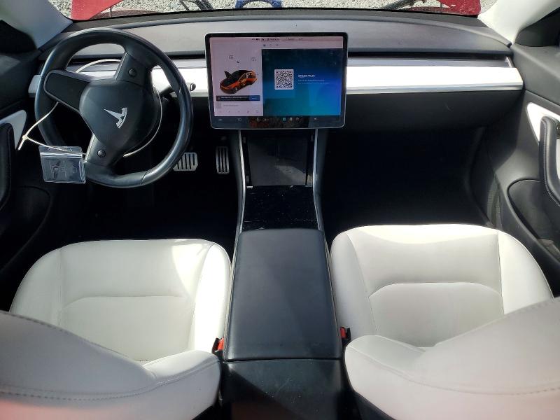 2018 Tesla Model 3 VIN 5YJ3E1EB8JF079452 COPART salvage auction — FRONT END, Ca - Salvage Certificate, sold $5,900 on 2026-07-30 (photo 8)