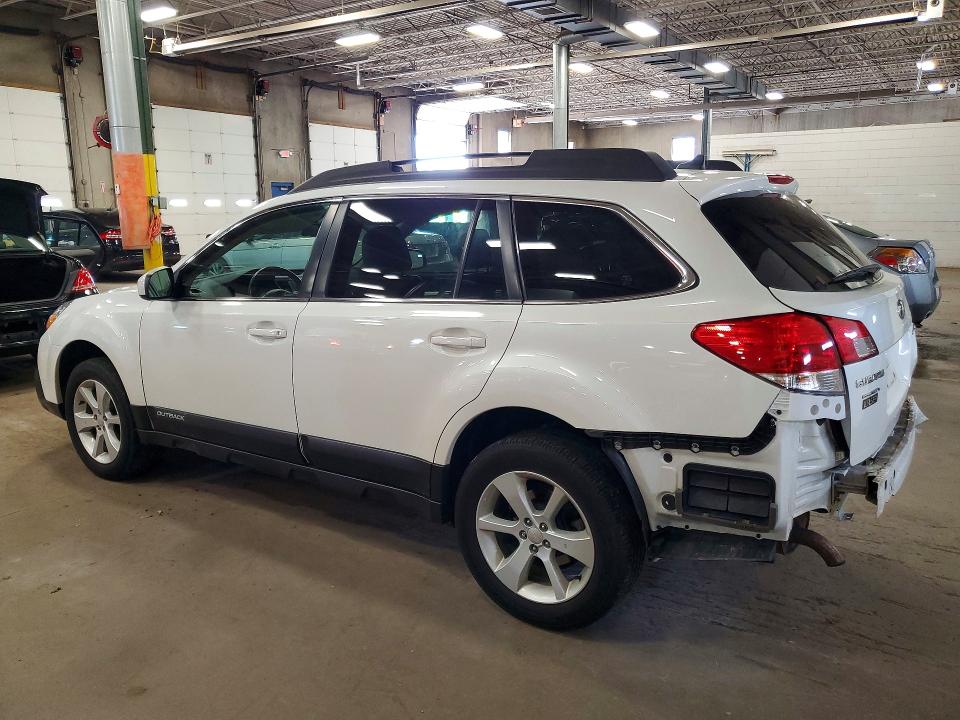 2014 Subaru Outback VIN 4S4BRCCC1E3269731 COPART salvage auction — REAR END, Mn - Cert Of Title-Salvage, sold $2,950 on 2026-07-02 (photo 2)