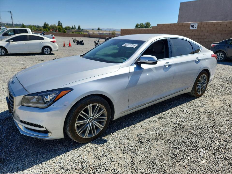 2019 Genesis G80 VIN KMTFN4JE0KU310157 COPART salvage auction — SIDE, Ca - Salvage Certificate, sold $225 on 2026-07-29 (photo 1)