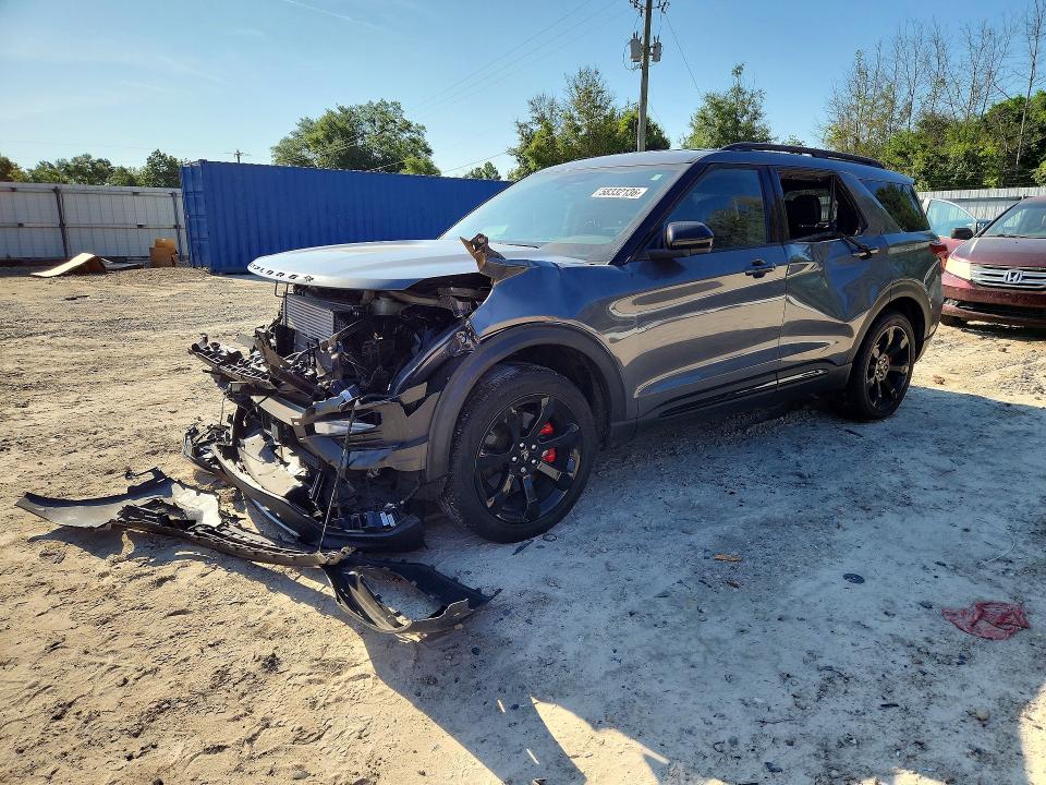 2022 Ford Explorer VIN 1FM5K7GC3NGB87169 — COPART salvage auction photo