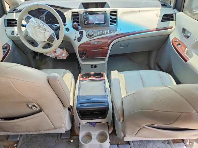 2014 Toyota VIN 5TDYK3DC2ES422522 COPART salvage auction — FRONT END, Tx - Salvage Vehicle Title, sold $2,250 on 2026-07-09 (photo 8)