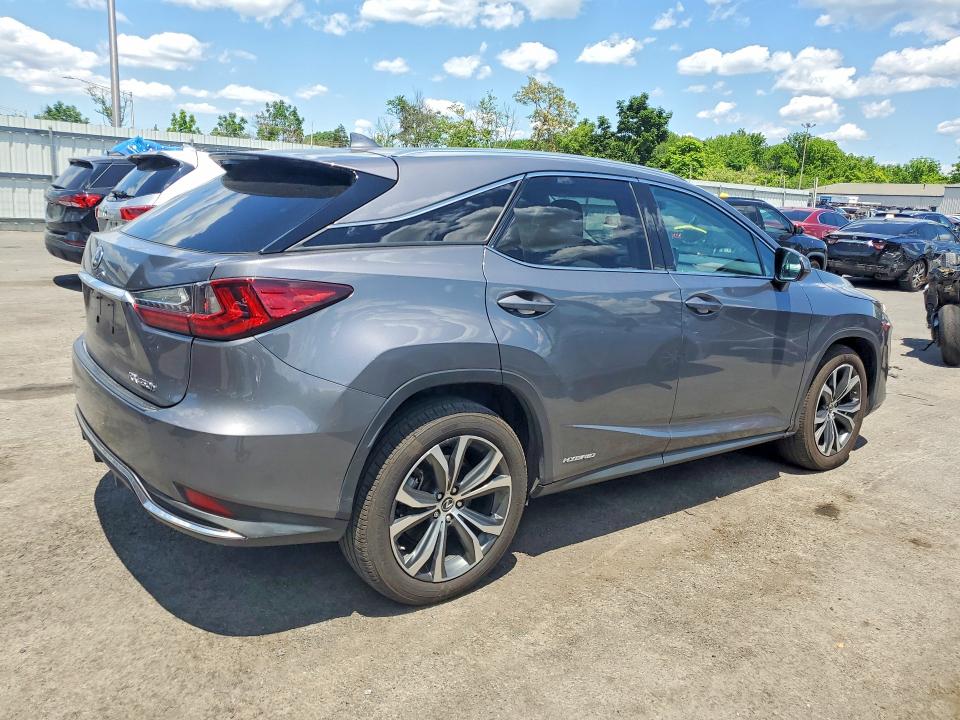 2020 Lexus Rx 450h VIN 2T2HGMDA4LC053024 COPART salvage auction — FRONT END, Nj - Cert Of Title-Salvage, sold $9,200 on 2026-07-21 (photo 3)