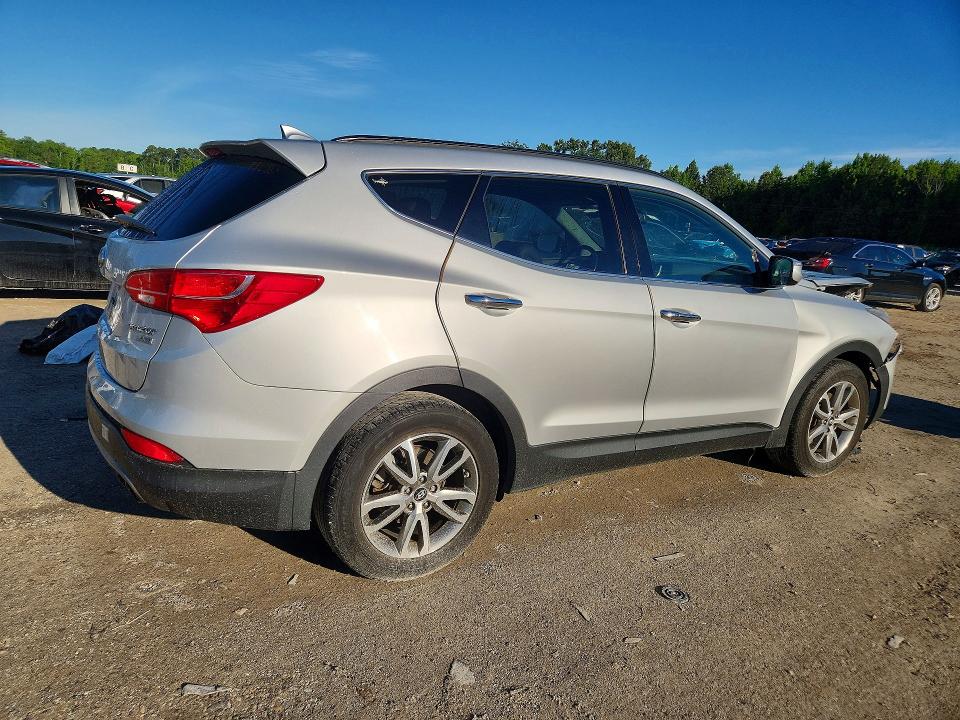 2014 Hyundai Santa fe VIN 5XYZUDLA4EG175232 COPART salvage auction — FRONT END, Salvage Title, sold $750 on 2026-07-07 (photo 3)