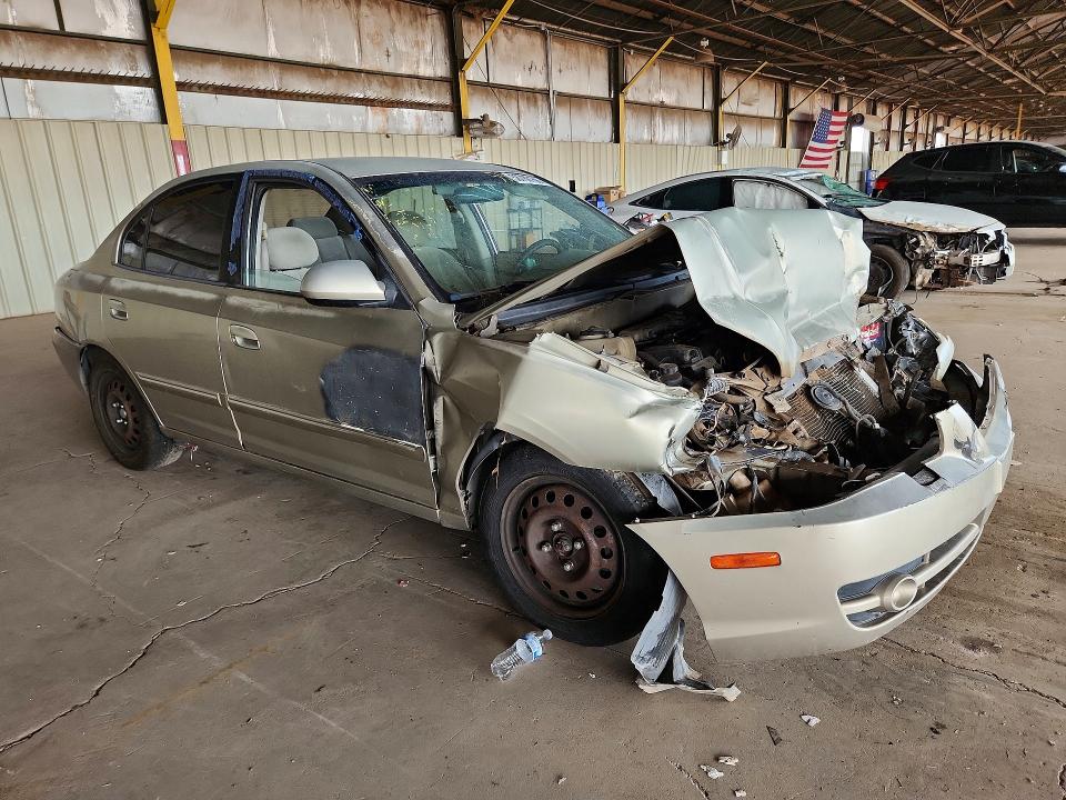 2005 Hyundai Elantra VIN KMHDN46D85U172387 COPART salvage auction — FRONT END, Az - Certificate Of Title, sold $475 on 2026-07-29 (photo 4)