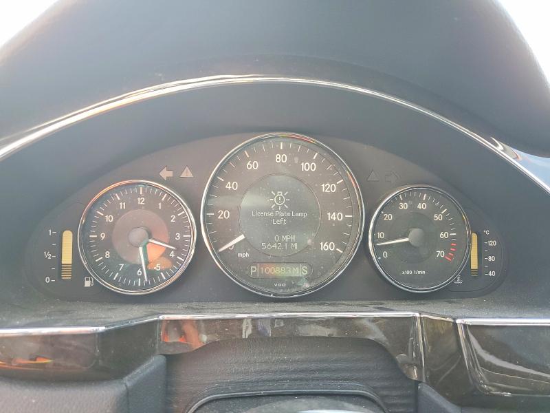2008 Mercedes-benz Cls-class VIN WDDDJ72X88A122859 COPART salvage auction — FRONT END, Ca - Salvage Certificate, sold $500 on 2026-07-24 (photo 9)