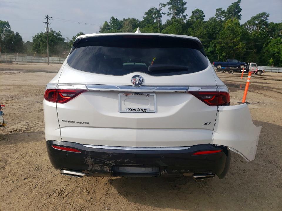 2024 Buick Enclave VIN 5GAERBKW6RJ124940 COPART salvage auction — REAR END, La - Cert Of Title-Salvage, sold $13,600 on 2026-07-31 (photo 6)