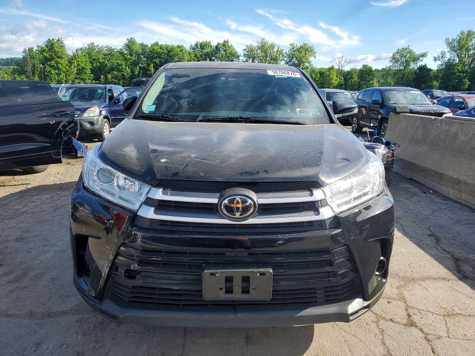 2019 Toyota VIN 5TDBZRFH4KS736312 COPART salvage auction — FRONT END, NY - CERTIFICATE OF TITLE, sold $4,250 on 2026-07-09 (photo 5)