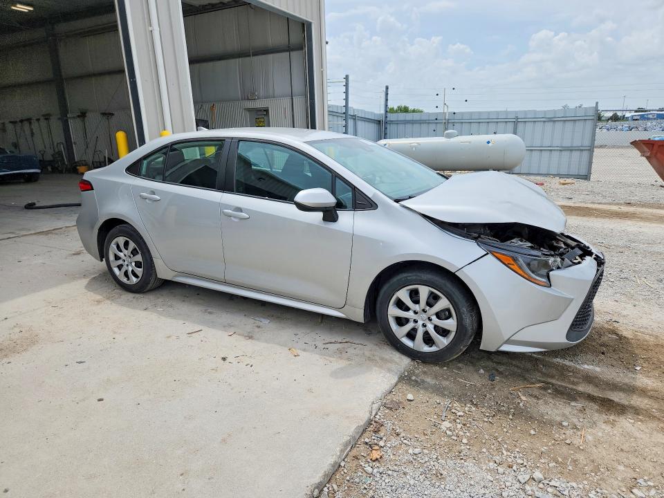 2021 Toyota Corolla VIN 5YFEPMAE7MP207239 COPART salvage auction — FRONT END, Ne - Cert Of Title-Salvage, sold $3,700 on 2026-07-07 (photo 4)
