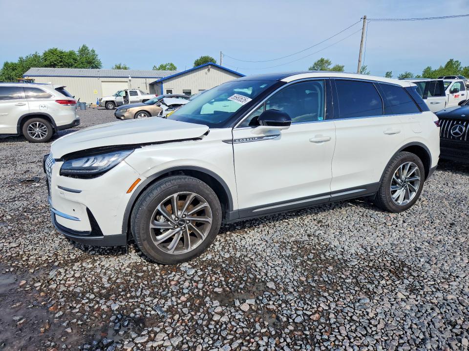 2023 Lincoln Corsair VIN 5LMCJ1CA0PUL10049 COPART salvage auction — FRONT END, Wv - Salvage Certificate, sold $12,300 on 2026-07-20 (photo 1)