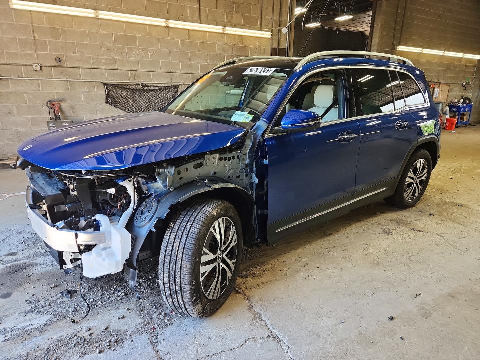 2025 Mercedes-benz Glb VIN W1N4M4HB7SW435156 COPART salvage auction — FRONT END, NY - MV-907A SALVAGE CERTIFICATE, sold $13,000 on 2026-07-20 (photo 1)