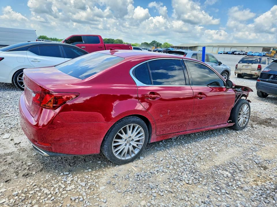 2013 Lexus Gs VIN JTHBE1BLXD5001090 COPART salvage auction — FRONT END, Tn - Salvage Certificate, sold $4,800 on 2026-07-14 (photo 3)