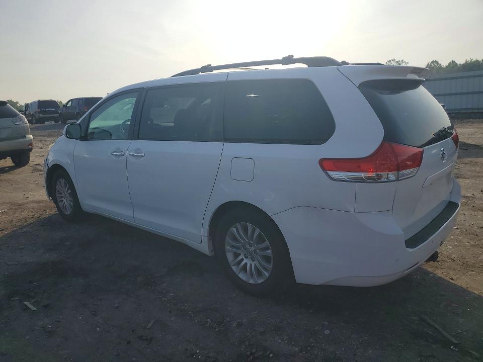 2014 Toyota Sienna VIN 5TDYK3DC6ES457001 COPART salvage auction — FRONT END, Va - Certificate Of Title, sold $4,300 on 2026-07-08 (photo 2)