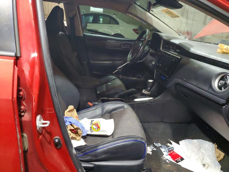 2017 Toyota Corolla VIN 5YFBURHE8HP660760 COPART salvage auction — ALL OVER, Tn - Salvage Certificate, sold $575 on 2026-07-30 (photo 7)