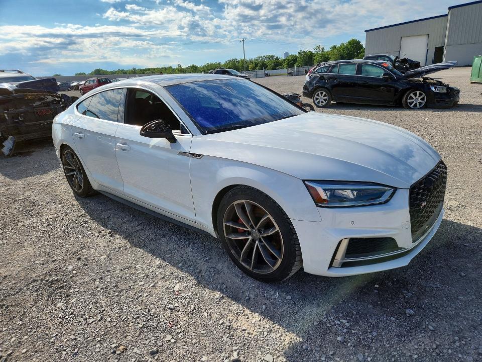 2018 Audi VIN WAUB4CF59JA135391 COPART salvage auction — REAR END, Ny - Mv-907A Salvage Certificate, sold $8,000 on 2026-07-13 (photo 4)