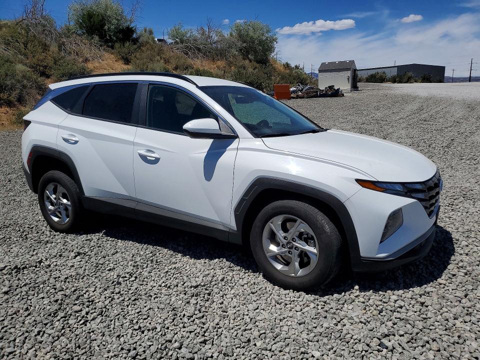 2024 Hyundai Tucson VIN 5NMJBCDEXRH384825 COPART salvage auction — FRONT END, Ca - Salvage Certificate, sold $6,200 on 2026-07-09 (photo 4)