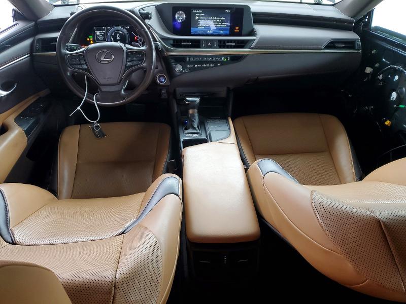 2021 Lexus ES VIN 58ACA1C16MU004058 COPART salvage auction — FRONT END, Ca - Salvage Certificate, sold $12,300 on 2026-07-09 (photo 8)